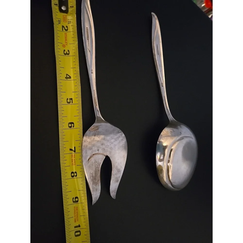 Holmes & Edwards Silverplate  WOODSONG ‎ BUFFET SERVING SET 9 1/4